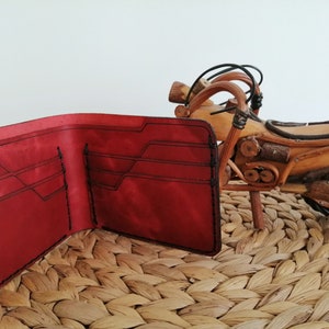 Crazy Horse Leder Brieftasche, Handgefertigte Leder Brieftasche, Valentinstag Geschenk, Einzigartige Brieftasche, Leder Brieftasche, Besondere Brieftasche,Freund Geschenk