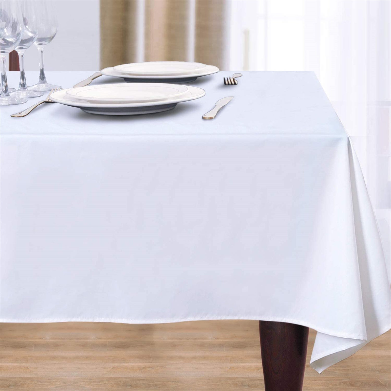 Mantel impermeable tela blanca a prueba de derrames versátil | Etsy