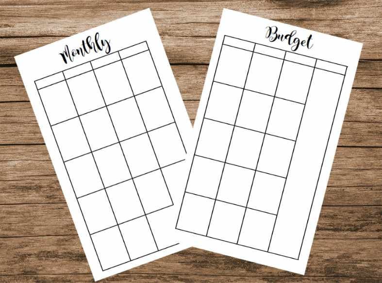 BUDGET BINDER PRINTABLE Personal Size - Etsy