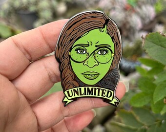 Elphie Wicked Hard Enamel Pin
