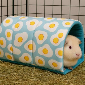 Guinea Pig Tunnel, Small Animal Play Toy, Pet gift, Fleece Cage Decor