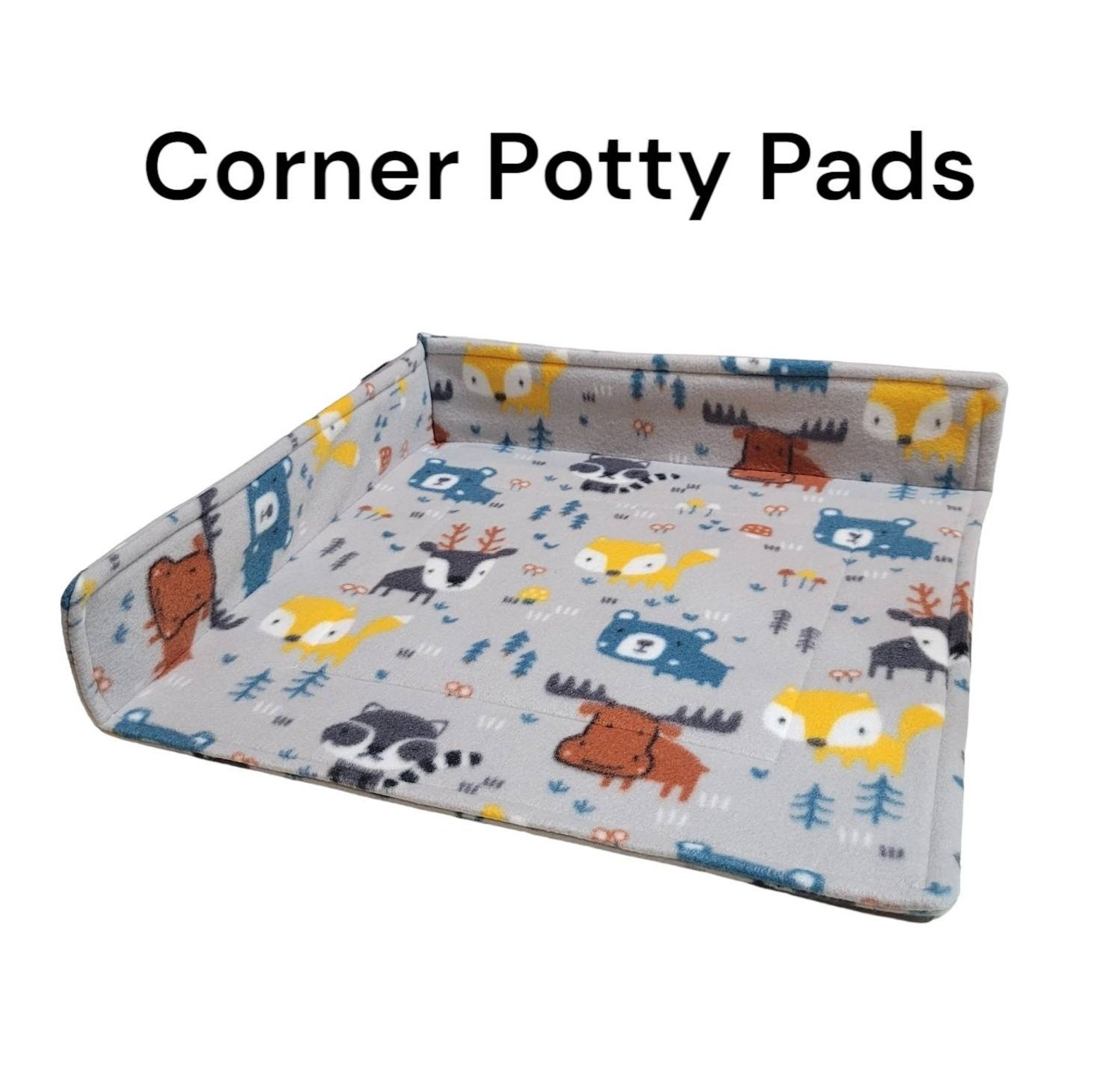 Corner Potty Pads Potty Pads Guinea Pig Fleece Potty Pads Etsy