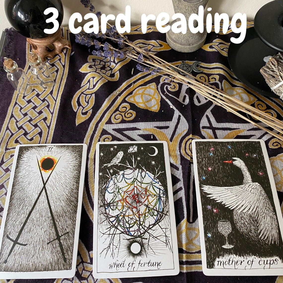 3 Card Tarot Reading FOR SELF LOVE Etsy