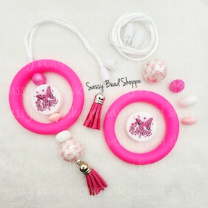Berry Brave Car Charm Kit, Beaded Car Charm, Rearview Mirror Accessories, Mirror Charm, Mirror Accessories, Car Accessories
