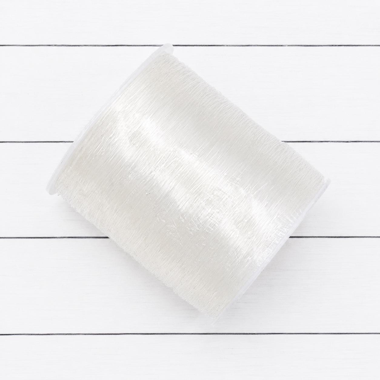 Elastic Beading Cord, 100m Roll, Clear Translucent Beading Thread ...