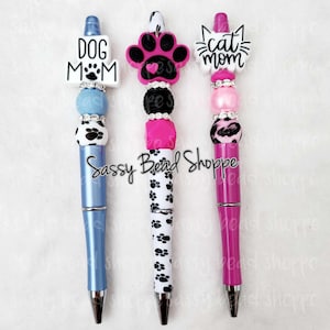 Fur Life 3 Pack Pen Kit, Beadable Pens, Beaded Pens, DIY Craft, Focal Beads, DIY, Custom Pens