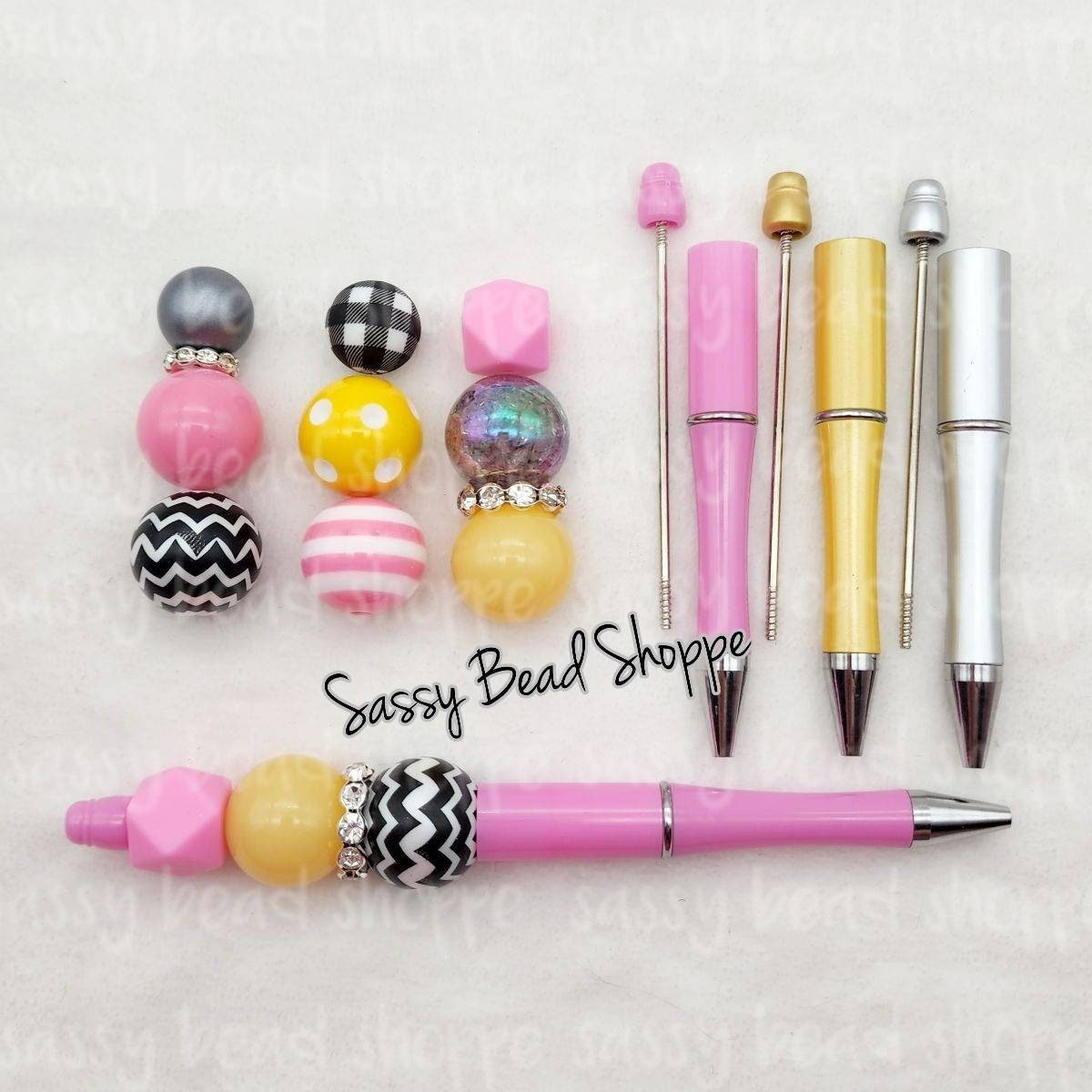 Beaded Pens Focal Pen Bling Handmade Beaded Pen