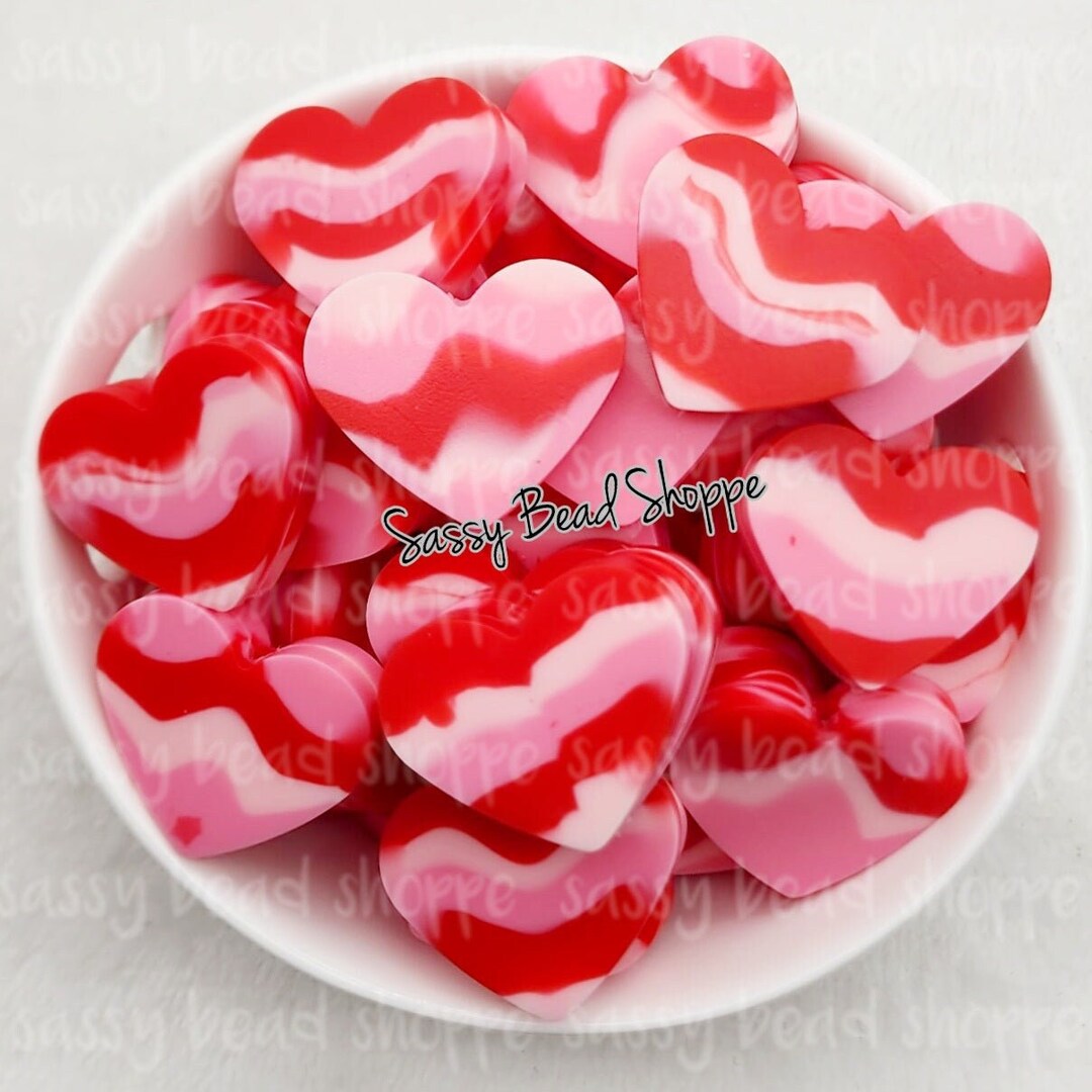 Simone Beaded Heart (2 sizes)