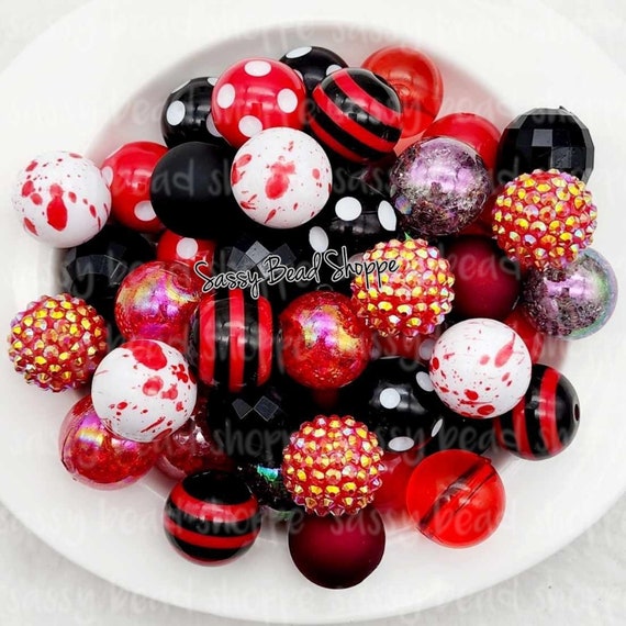 Gumball Bead Set - Breast Cancer Set Gumball Bead Set - Breast Cancer Set