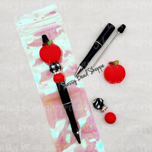 Pencil Pal DIY Bubblegum Bead PLASTIC Pen Kit, Beadable Pens