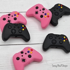 Gaming Controller Silicone Focal Bead, 1–3 Count for Jewelry Making and Crafts