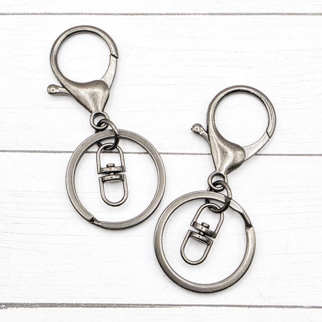 Swivel Keychain Clip With Lobster Clasp, 66x30mm Keychain Hardware, Key ...