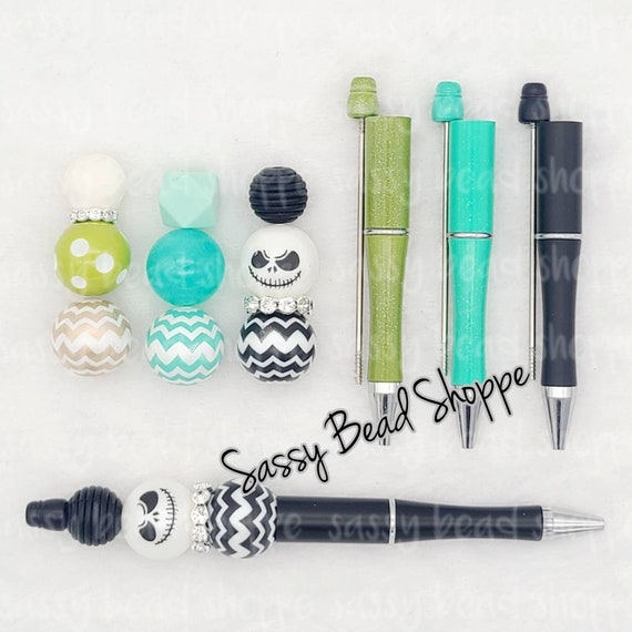 Summer Lovin DIY Bubblegum Bead PLASTIC Pen Kit, Beadable Pens