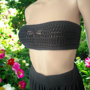 Custom Crochet Dragon Fly Tube Top