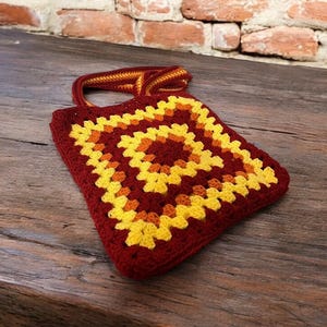 Handmade Crochet Shoulder Bag/Handbag, handmade bag, crochet bag,  crochet purse