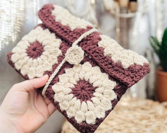 Crochet Book Sleeve, Book Cover, crochet book cover, crochet book accessories, book sleeve, Bible cover
