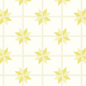 1/12 Dollhouse Tile Flooring 1:12 Citrus Yellow Cream Square Tile Miniature Wallpaper for Roombox or Diorama Printable Download 8.5x11 11x17
