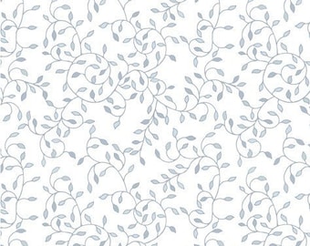 Dollhouse Wallpaper 1:24 Scale Blue White Leaf Flooring Miniature Roombox Kitchen Scrapbooking Diorama Printable Download 8.5x11 11x17