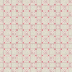 1/24 Corallin Pink Linoleum Dollhouse Flooring 1:24 Rose du Berry Miniature Wallpaper for Roombox or Diorama Printable Download 8.5x11 11x17