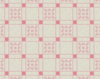 1/12 Corallin Pink Linoleum Dollhouse Flooring 1:12 Rose du Berry Miniature Wallpaper for Roombox or Diorama Printable Download 8.5x11 11x17