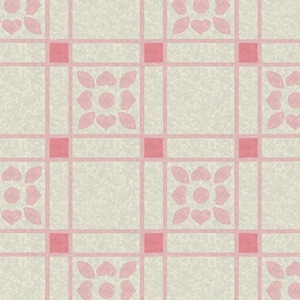 1/6 Corallin Pink Linoleum Dollhouse Flooring 1:6 Rose du Berry Miniature Wallpaper for Roombox or Diorama Printable Download 8.5x11 11x17