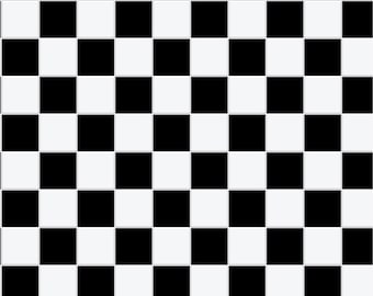 1/24 Dollhouse Black and White Square Tile Flooring 1:24 Miniature Checkerboard Wallpaper Roombox or Diorama Printable Download 8.5x11 11x17