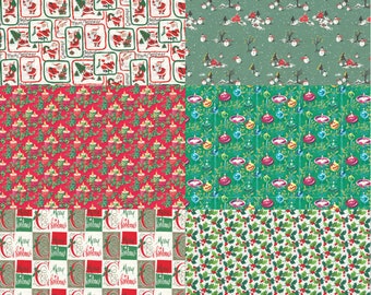 1/12 Christmas Holiday Wrapping Paper; Miniature 1:12 Holiday Paper to make Tiny Gifts for Dollhouse, Roombox or Diorama Printable Download