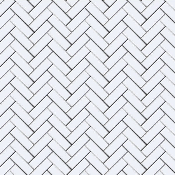 Dollhouse Flooring 1:12 Scale White Herringbone Subway Tile Miniature Roombox Kitchen Bathroom Scrapbooking Printable Download 8.5x11 11x17