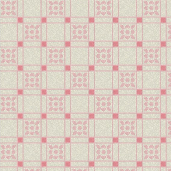 1/12 Corallin Pink Linoleum Dollhouse Flooring 112 Rose Du Etsy
