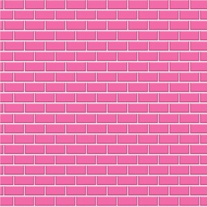 1:12 Hot Pink Puppenhaus U-Bahn Kachel 1:12 Hellrosa Miniatur U-Bahn Kachel für Roombox Diorama & Roombox Printable Download 8.5x11 11x17