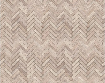 1/24 White Oak Wood Herringbone Dollhouse Flooring 1:24 Plank Farmhouse Miniature Wallpaper Roombox, Diorama Printable Download 8.5x11 11x17