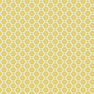1/24 Zitrus & Honig Honigwabe Hex Tile Puppenhaus Bodenbelag 1:24 Gelb Miniatur Wallpaper Roombox Diorama Printable Download 8.5x11 11x17
