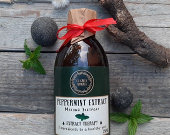 GGW Peppermint Extract Therapy, All Natural, GMO Free, Gluten Free, Chemical Free, Vegan-Friendly Product To Make Your Sweets Unique