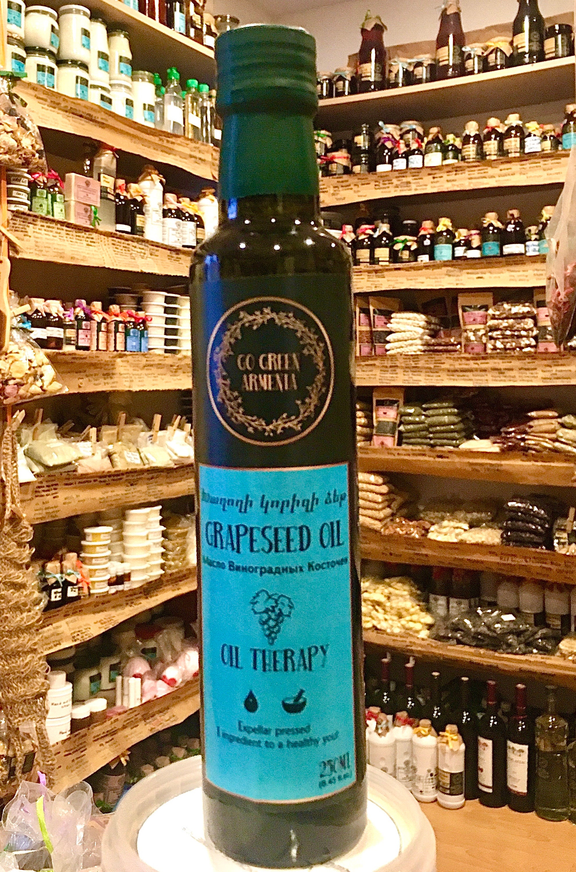 GGW Red Grapeseed Oil 250ml Antioxidants, Vitamin E, Omega 6, Linoleic