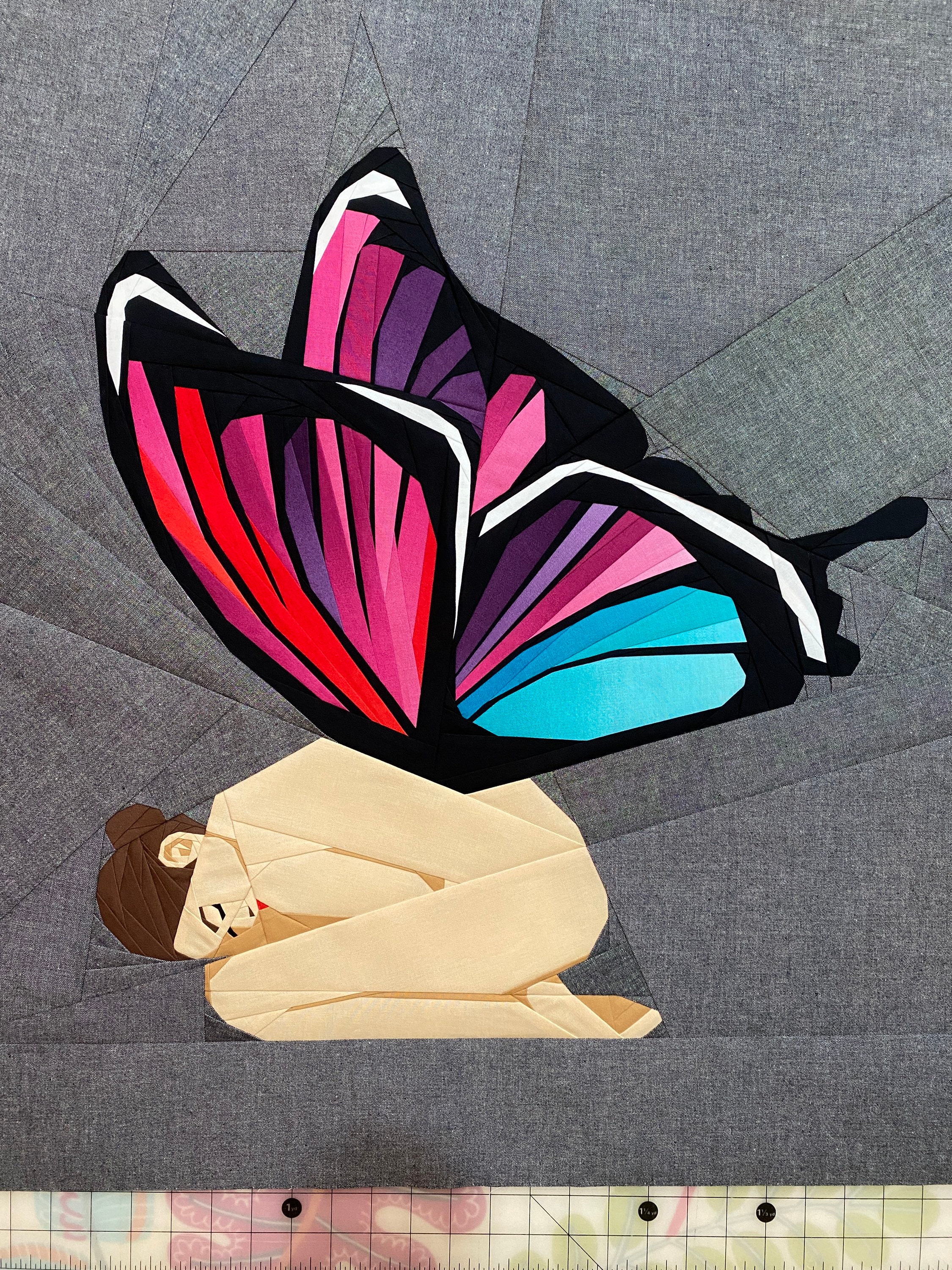 Metamorphosis FPP Quilt Pattern, Digital Download, BUNDLE of Two Sizes ...