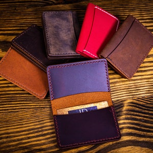 Business Card Holder, Leather Business Card, Credit Card Wallet, Holder For Men And Women, Personalized Gift, Best Friend Gift