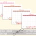 Printable Monthly Blank Calendar, Letter Size, Instant Download - Etsy