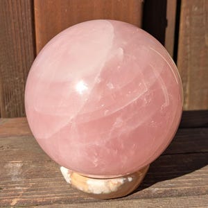 Rose Quartz Sphere