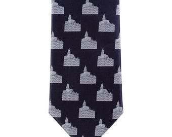 Navy Nauvoo Temple Ties