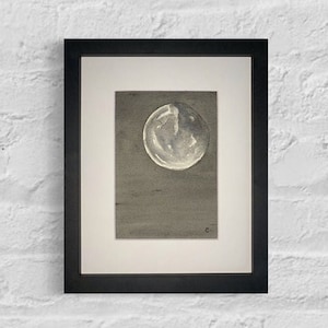 Moon 1 (original watercolor painting)