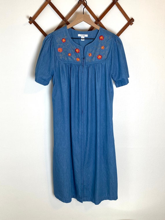 denim patio dresses