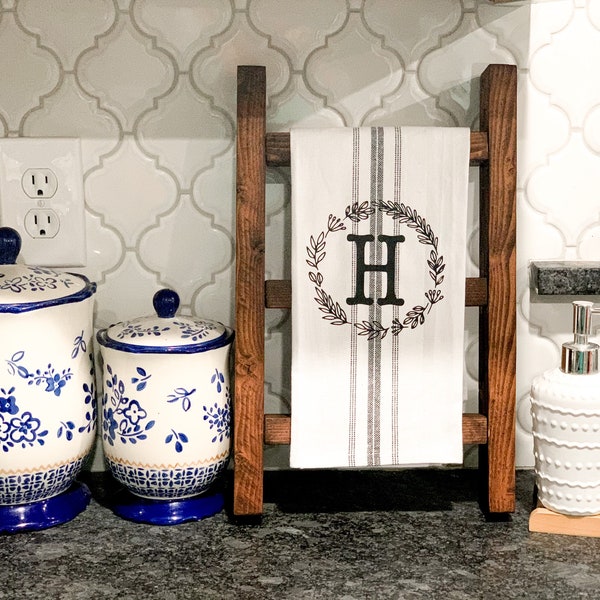 Dish Towel Ladder Etsy