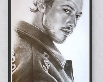 Joseph Quinn - Pencil Portrait