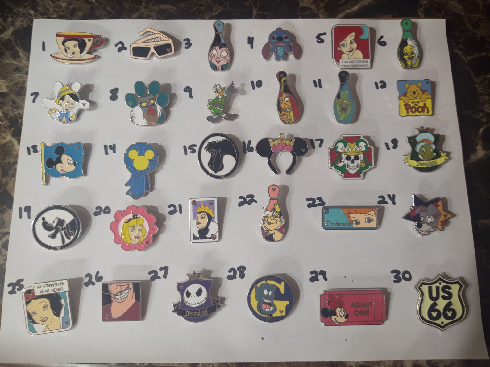 Disney Hidden Mickey Pins Etsy