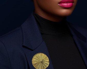 Unisex Bronze Brooch Boutonniere, Costume Accessories, Costume Pin, Pins, Ethnic Accessories - BEHEGBIN