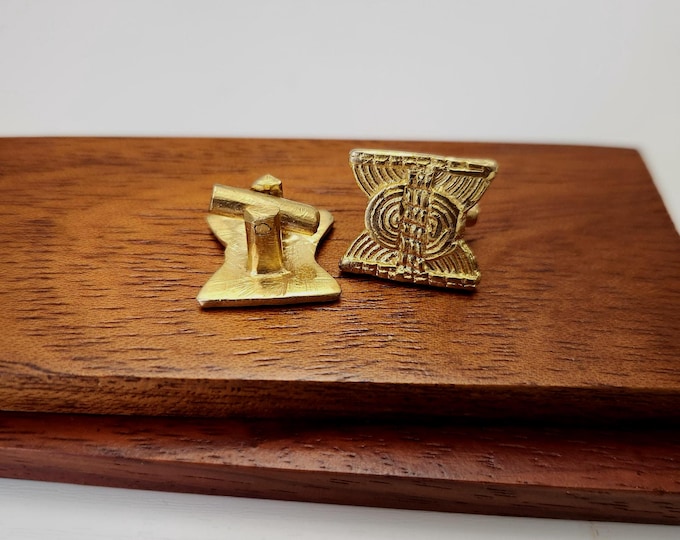 Bronze Cufflinks | Unisex Accessories | Men's Gift - BAOULÉ