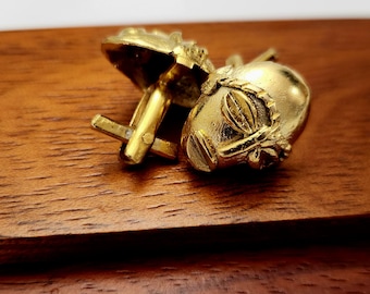 Bronze Cufflinks | Unisex Accessories | Men's Gift - GOURO