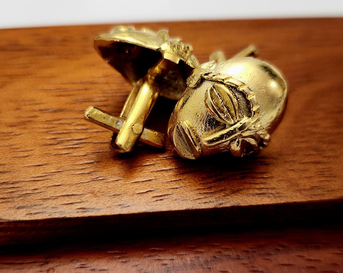 Bronze Cufflinks | Unisex Accessories | Men's Gift - GOURO
