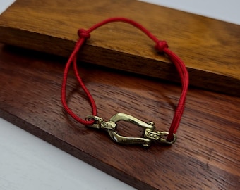 Adjustable Surfer Cord Bracelet with Bronze Connector, Adjustable Friendship Bracelet, Handmade Jewelry for Women and Men - ELIKE
