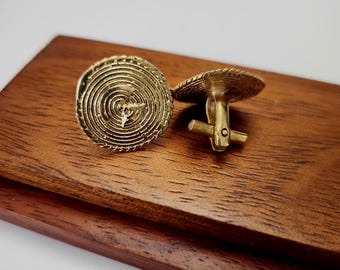 Bronze Cufflinks | Unisex Accessories | Men's Gift - ABOURÉ